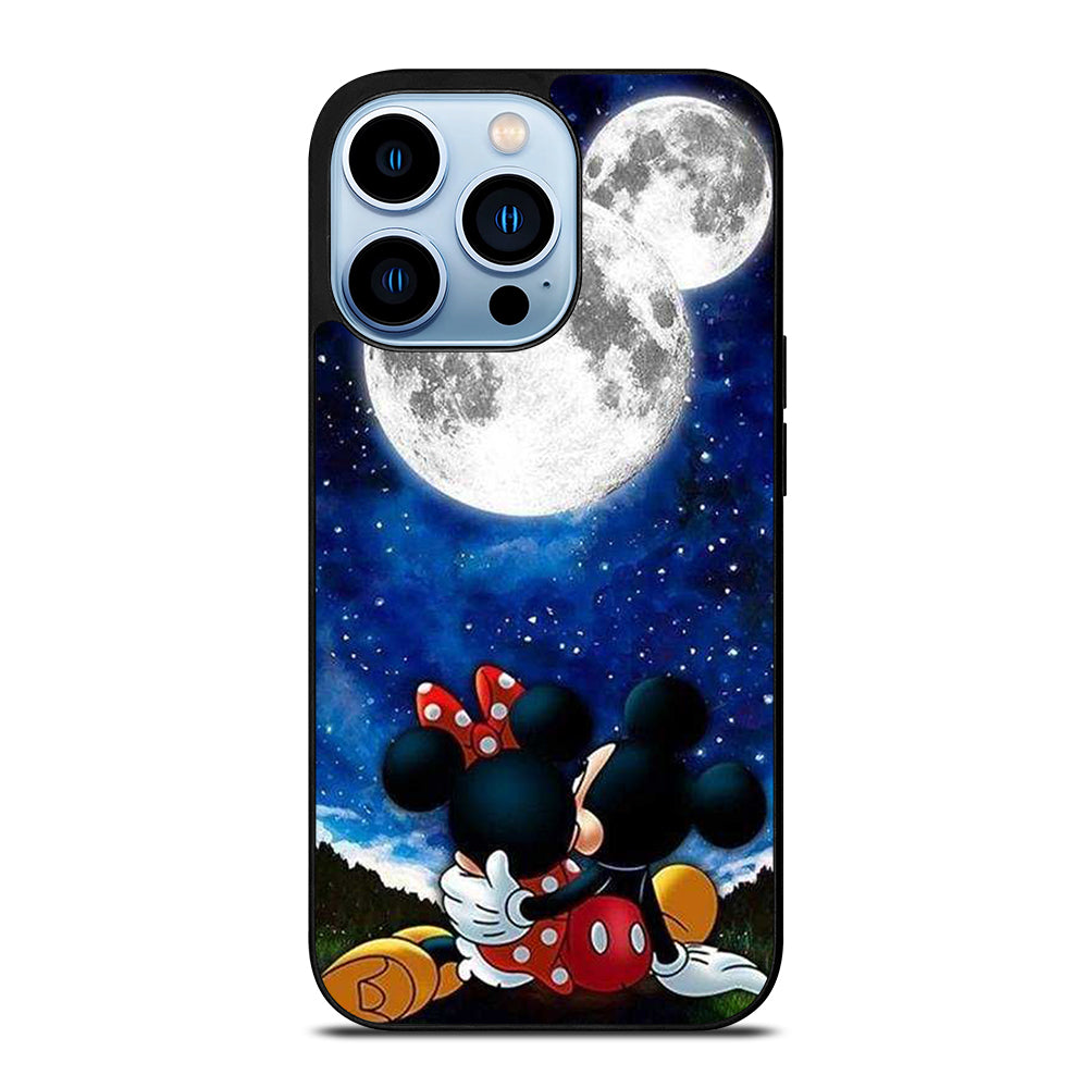 MICKEY AND MINNIE MOUSE MOON iPhone 13 Pro Max Case Cover