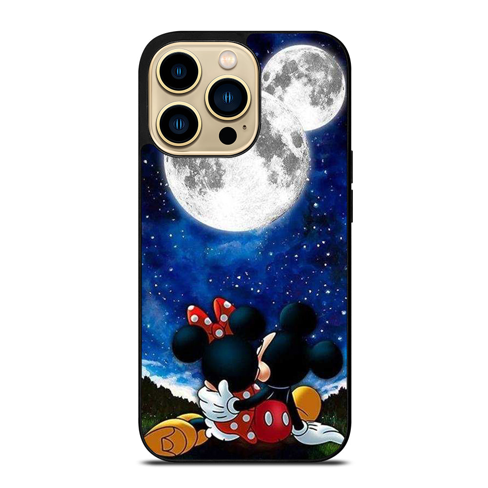 MICKEY AND MINNIE MOUSE MOON iPhone 14 Pro Max Case Cover