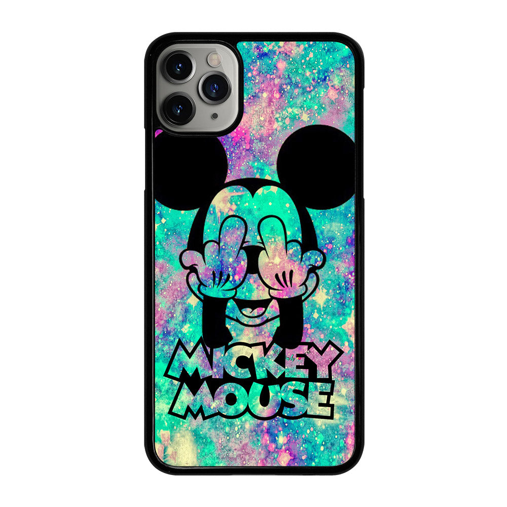 MICKEY MOUSE MIDDLE FINGER iPhone 11 Pro Max Case Cover