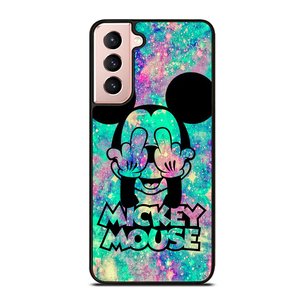 MICKEY MOUSE MIDDLE FINGER Samsung Galaxy S21 Case Cover