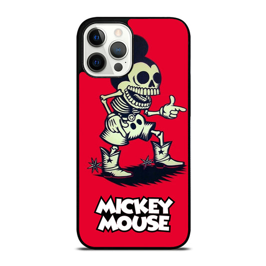 MICKEY MOUSE SKULL iPhone 12 Pro Max Case Cover