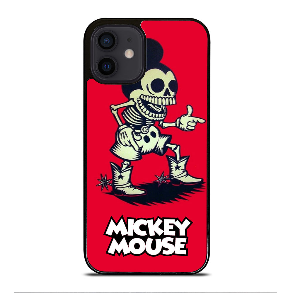 MICKEY MOUSE SKULL iPhone 12 Mini Case Cover