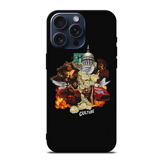 MIGOS CULTURE LOGO iPhone 15 Pro Max Case Cover