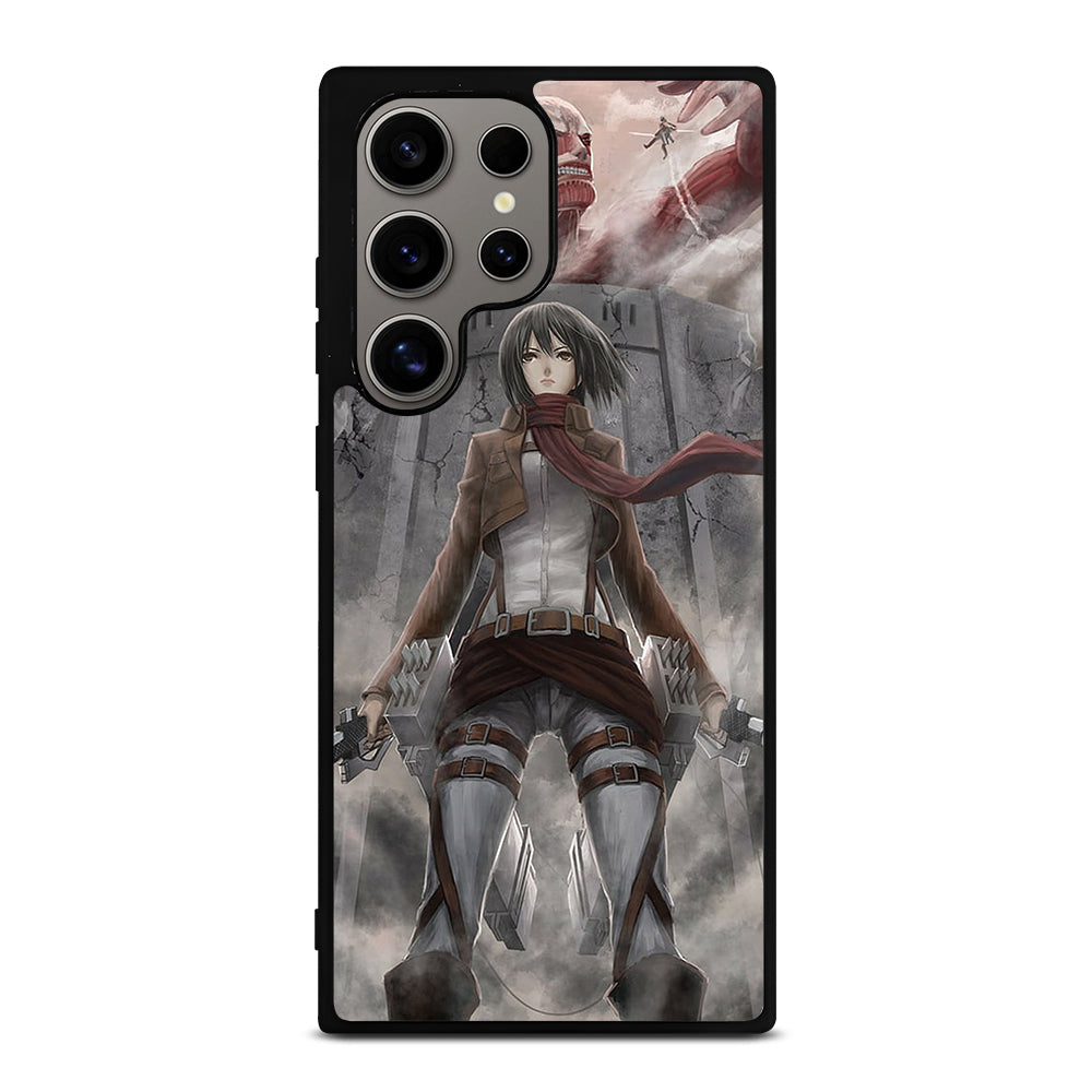 MIKASA ACKERMAN ANIME ATTACK ON TITAN Samsung Galaxy S24 Ultra Case Cover