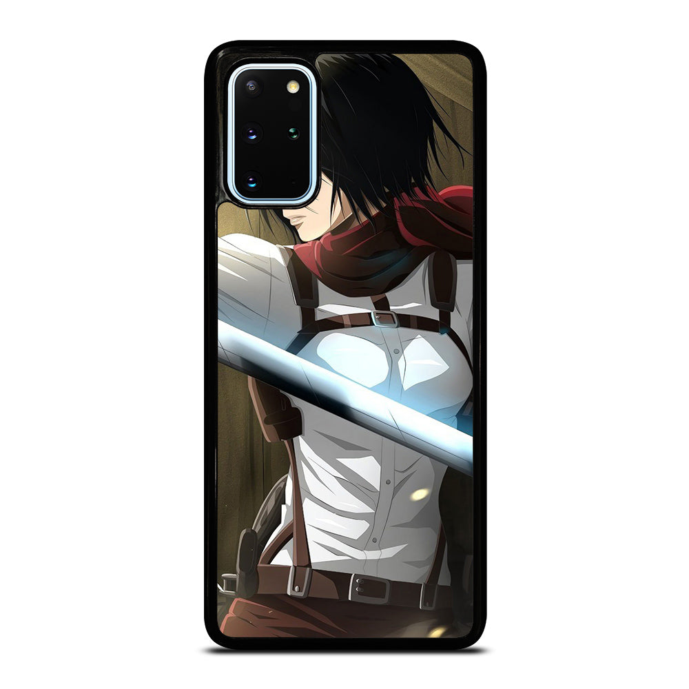 MIKASA ACKERMAN BADASS ATTACK ON TITAN Samsung Galaxy S20 Plus Case Cover