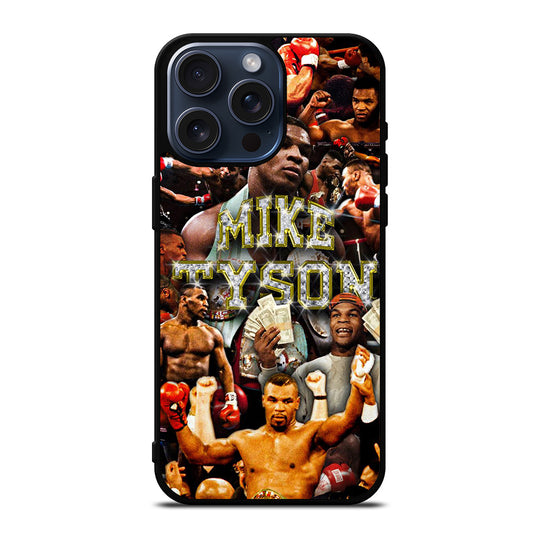 MIKE TYSON COLLAGE iPhone 15 Pro Max Case Cover