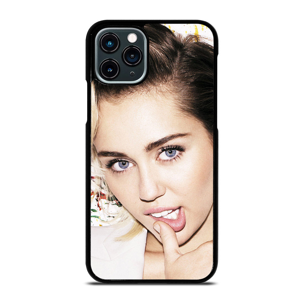 MILEY CYRUS FACE iPhone 11 Pro Case Cover