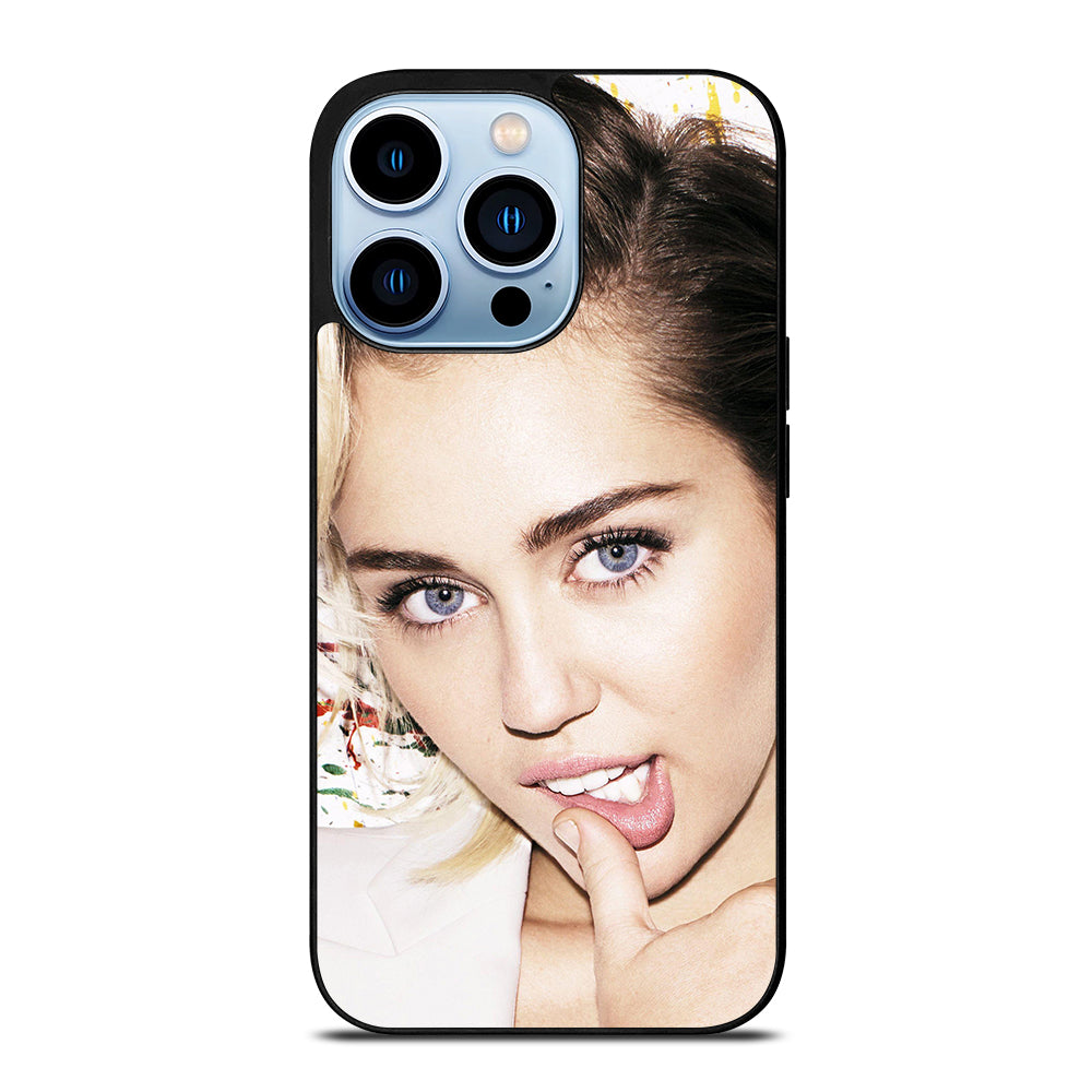 MILEY CYRUS FACE iPhone 13 Pro Max Case Cover