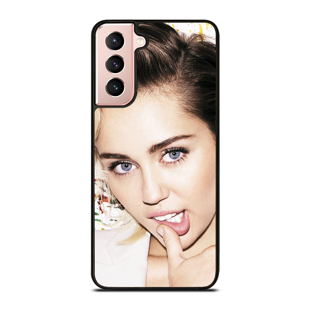 MILEY CYRUS FACE Samsung Galaxy S21 Case Cover