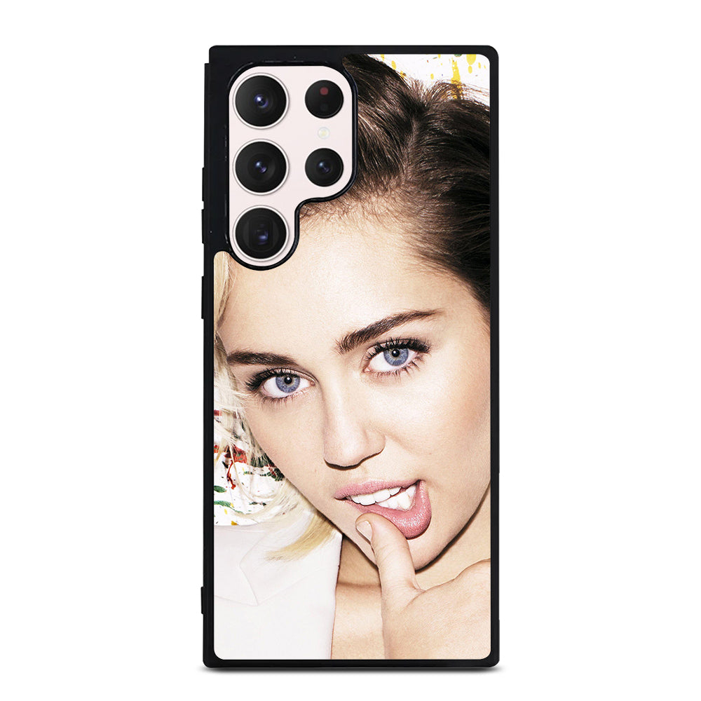 MILEY CYRUS FACE Samsung Galaxy S23 Ultra Case Cover