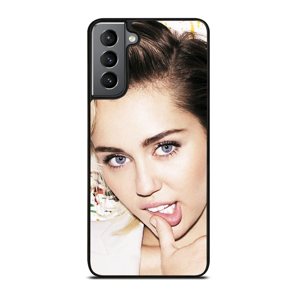MILEY CYRUS FACE Samsung Galaxy S21 Plus Case Cover