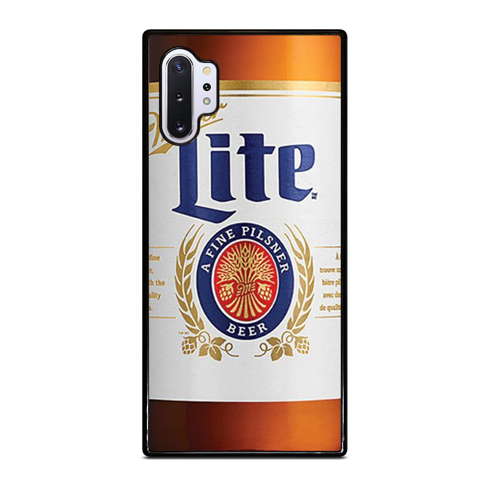 MILLER LITE BEER BOTTLE Samsung Galaxy Note 10 Plus Case Cover