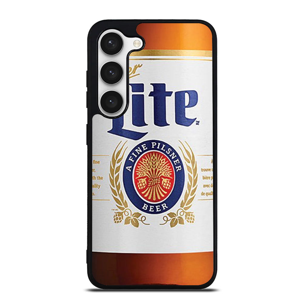 MILLER LITE BEER BOTTLE Samsung Galaxy S23 Case Cover