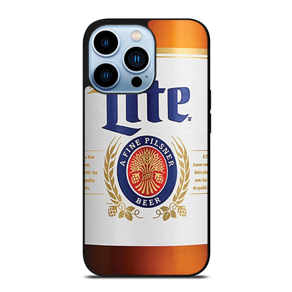 MILLER LITE BEER BOTTLE iPhone 13 Pro Max Case Cover