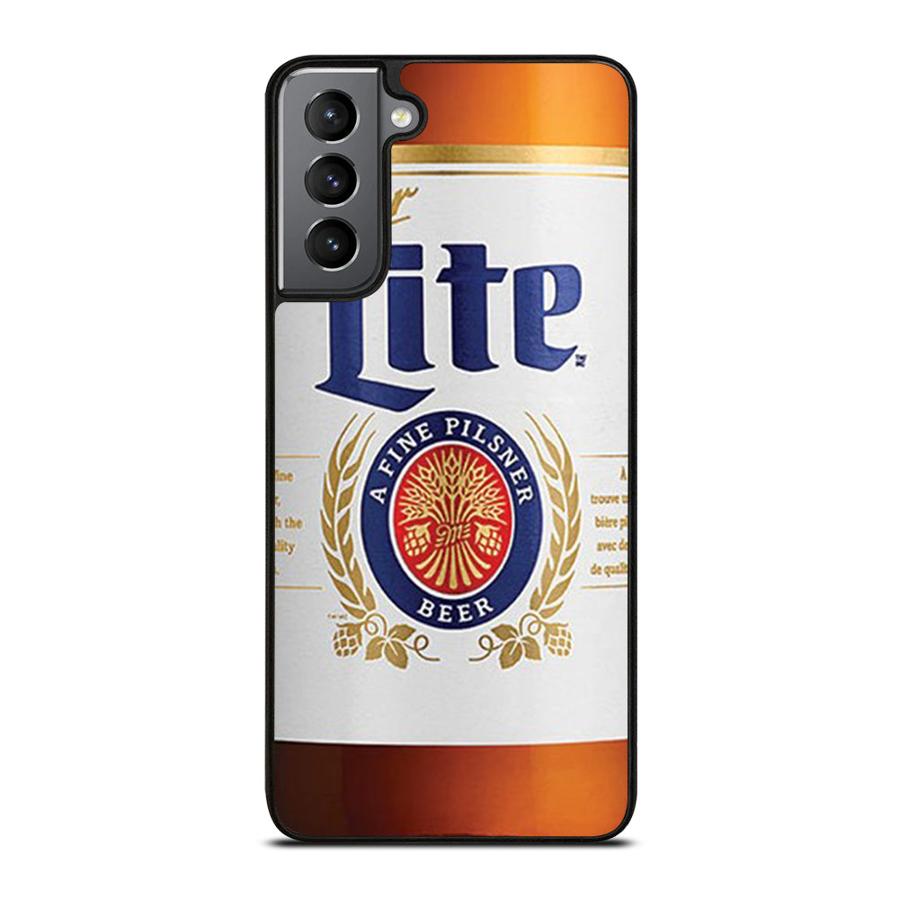 MILLER LITE BEER BOTTLE Samsung Galaxy S21 Plus Case Cover