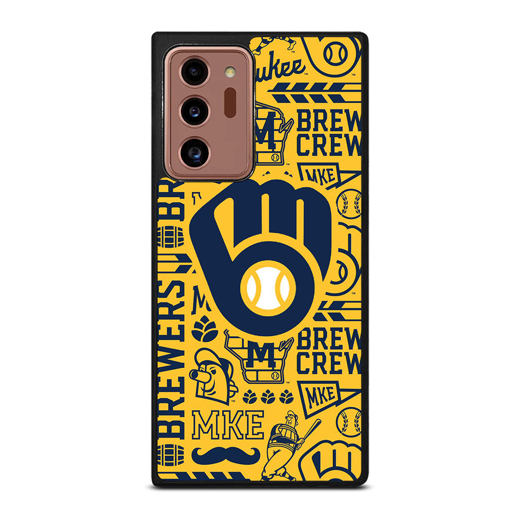 MILWAUKEE BREWERS PATTERN Samsung Galaxy Note 20 Ultra Case Cover