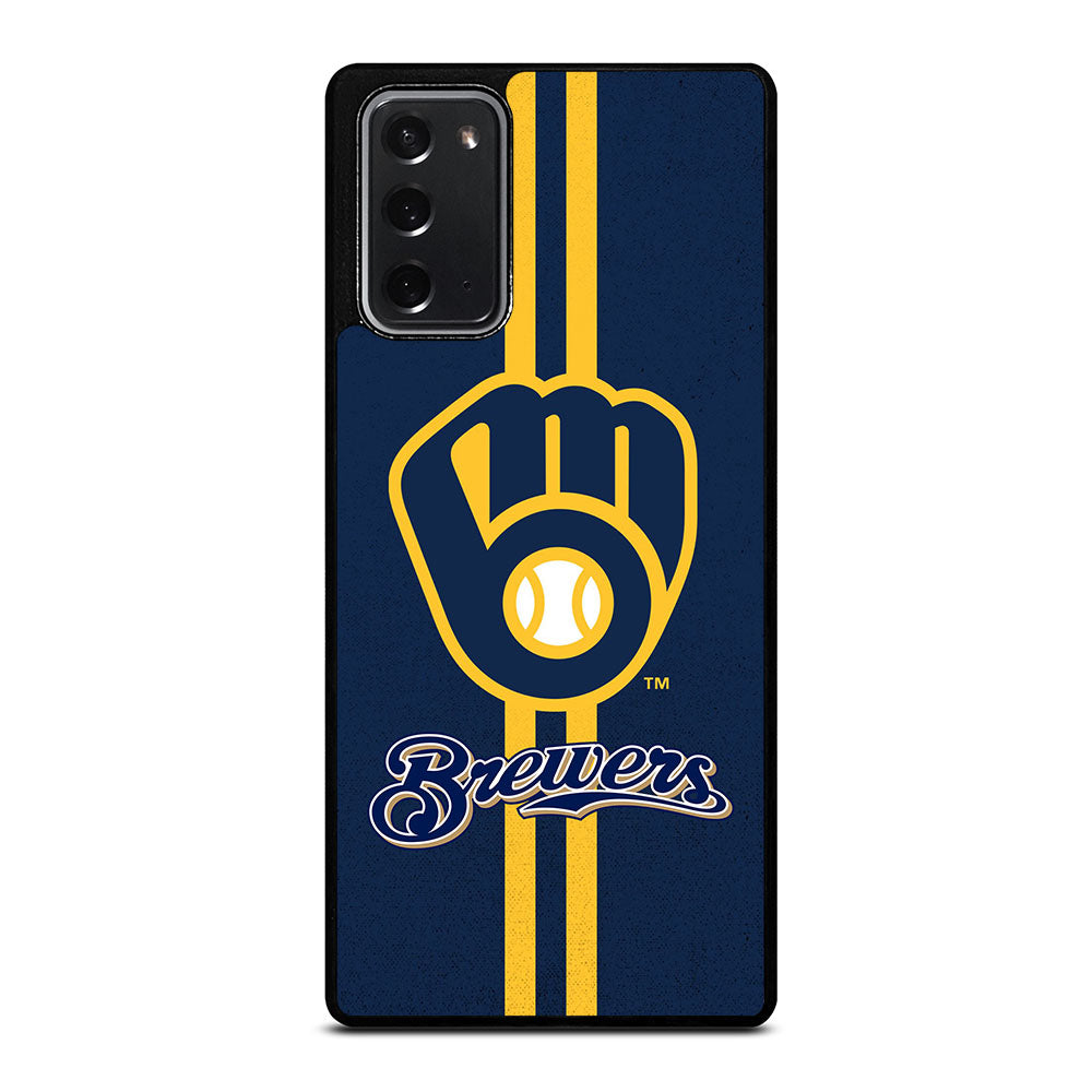 MILWAUKEE BREWERS STRIPE LOGO Samsung Galaxy Note 20 Case Cover