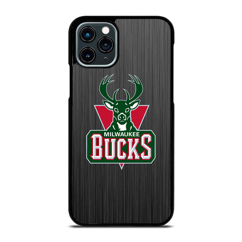 MILWAUKEE BUCKS METAL LOGO iPhone 11 Pro Case Cover