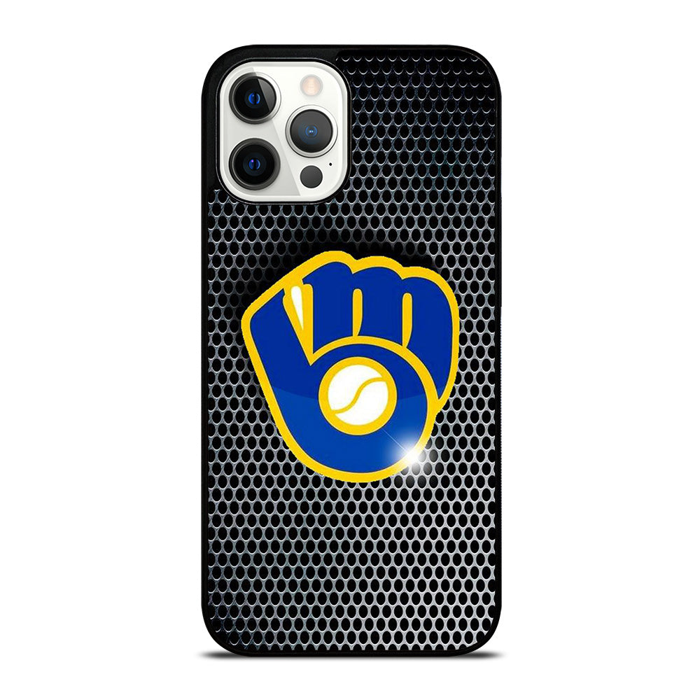 MILWAUKEE BREWERS METAL iPhone 12 Pro Max Case Cover