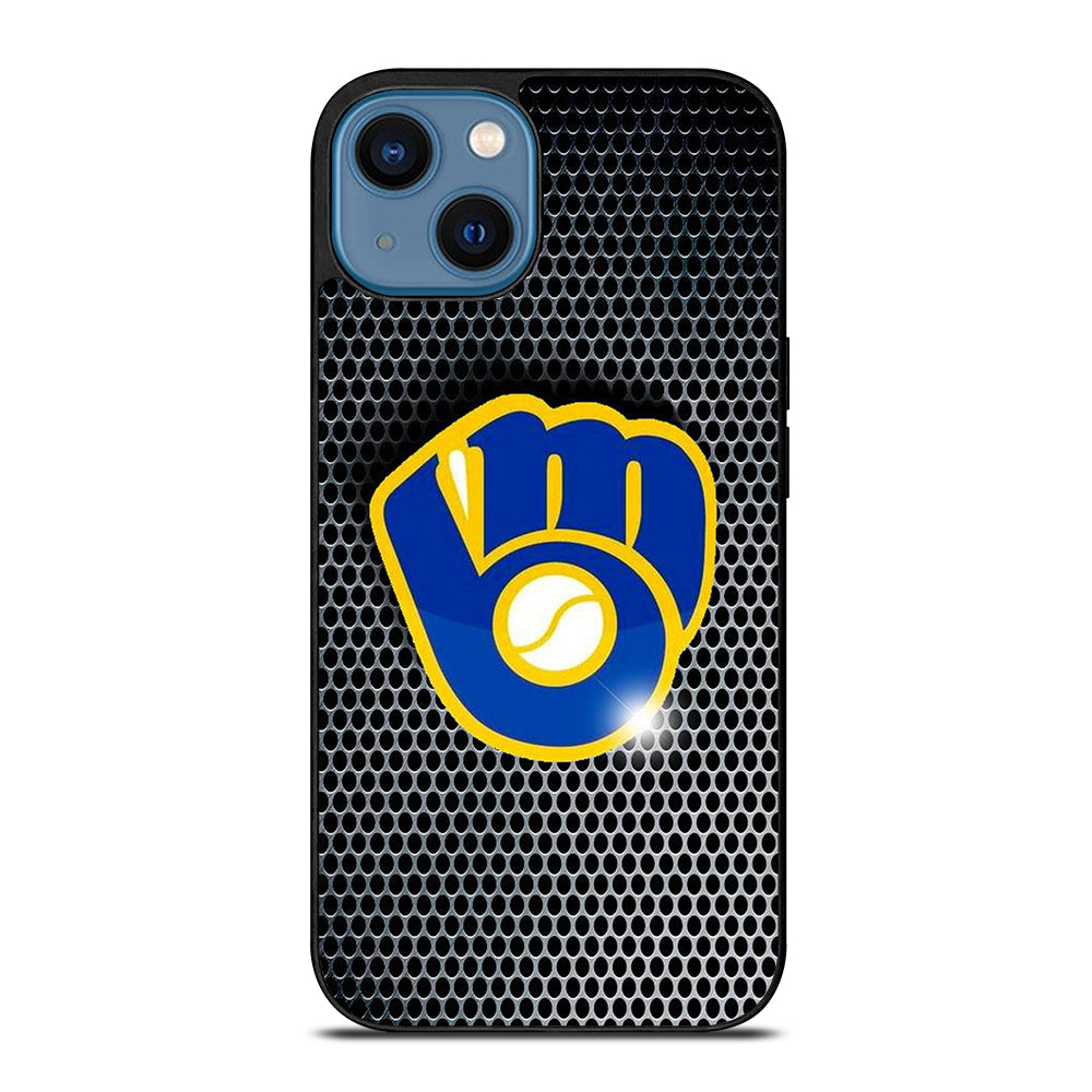 MILWAUKEE BREWERS METAL iPhone 14 Case Cover