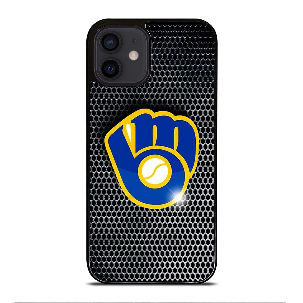 MILWAUKEE BREWERS METAL iPhone 12 Mini Case Cover