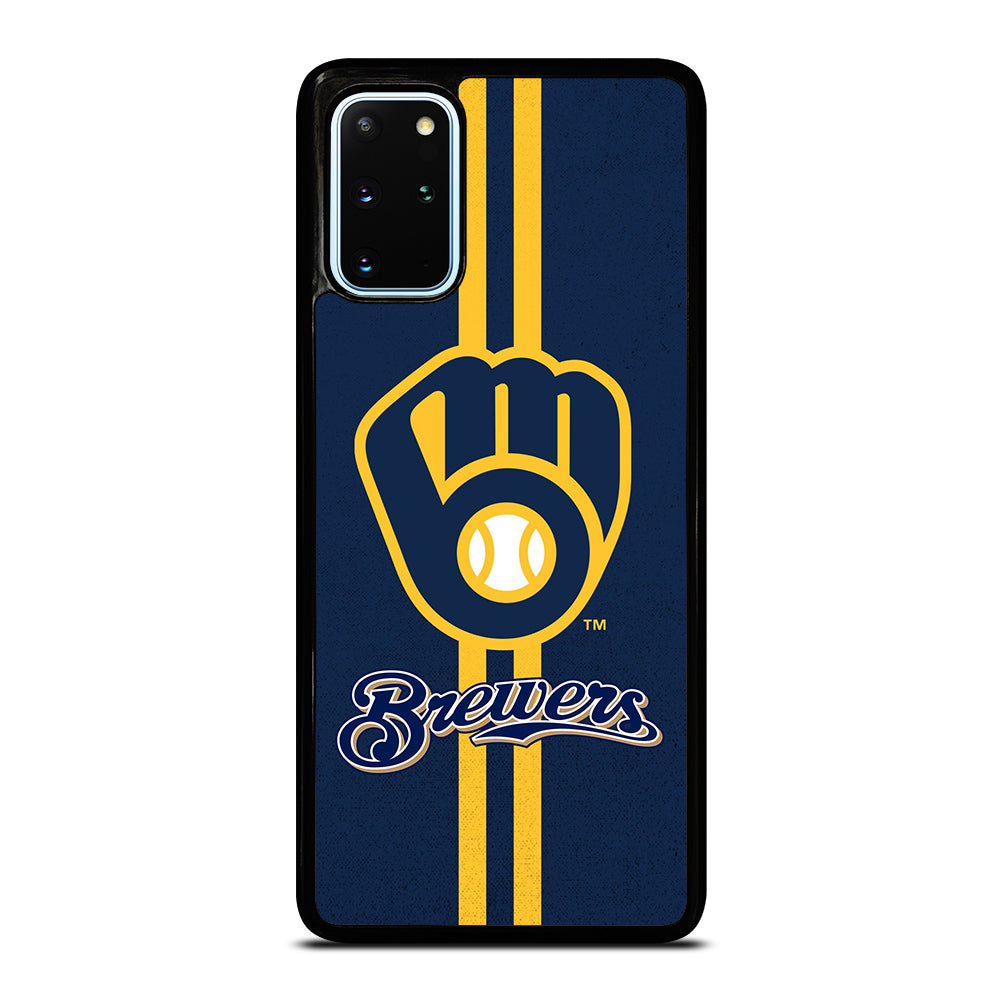 MILWAUKEE BREWERS STRIPE LOGO Samsung Galaxy S20 Plus Case Cover