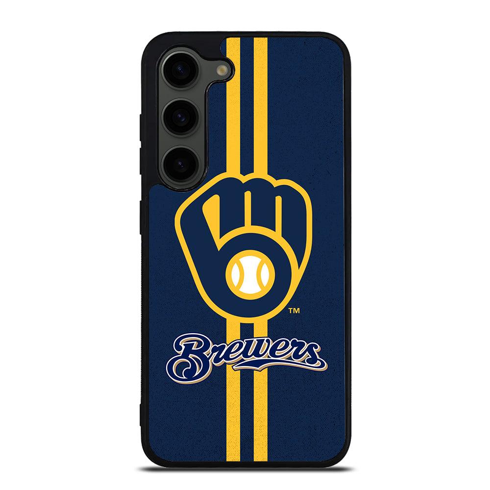 MILWAUKEE BREWERS STRIPE LOGO Samsung Galaxy S23 Plus Case Cover