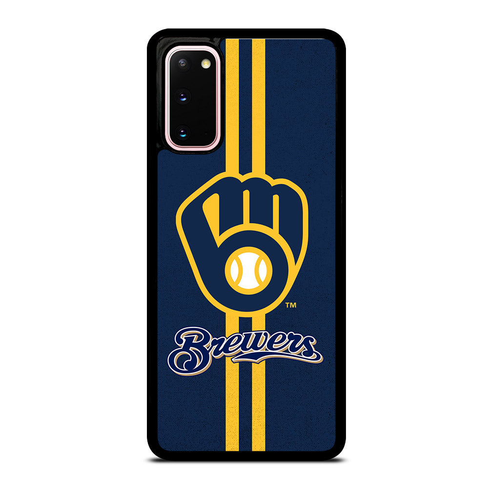 MILWAUKEE BREWERS STRIPE LOGO Samsung Galaxy S20 Case Cover
