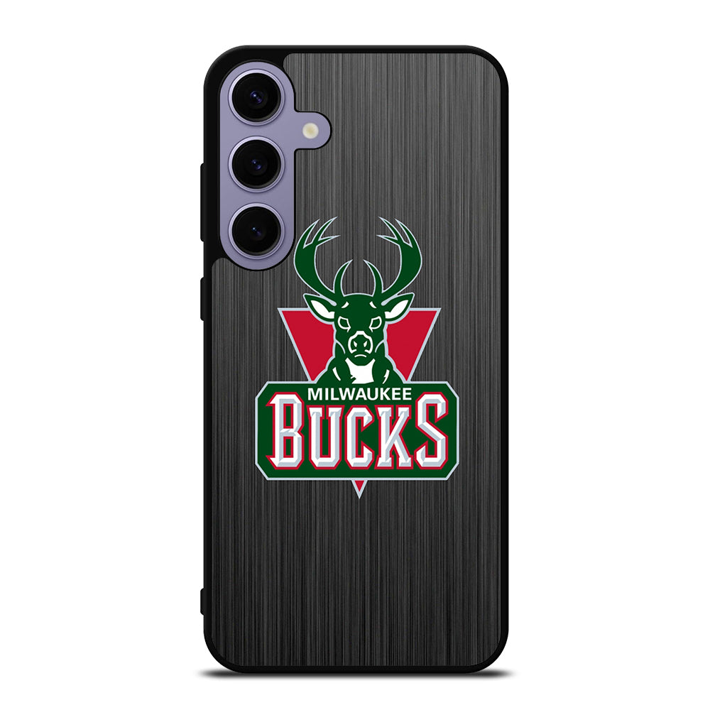 MILWAUKEE BUCKS METAL LOGO Samsung Galaxy S24 Plus Case Cover