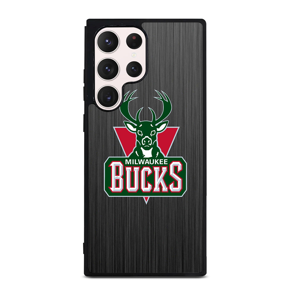 MILWAUKEE BUCKS METAL LOGO Samsung Galaxy S23 Ultra Case Cover
