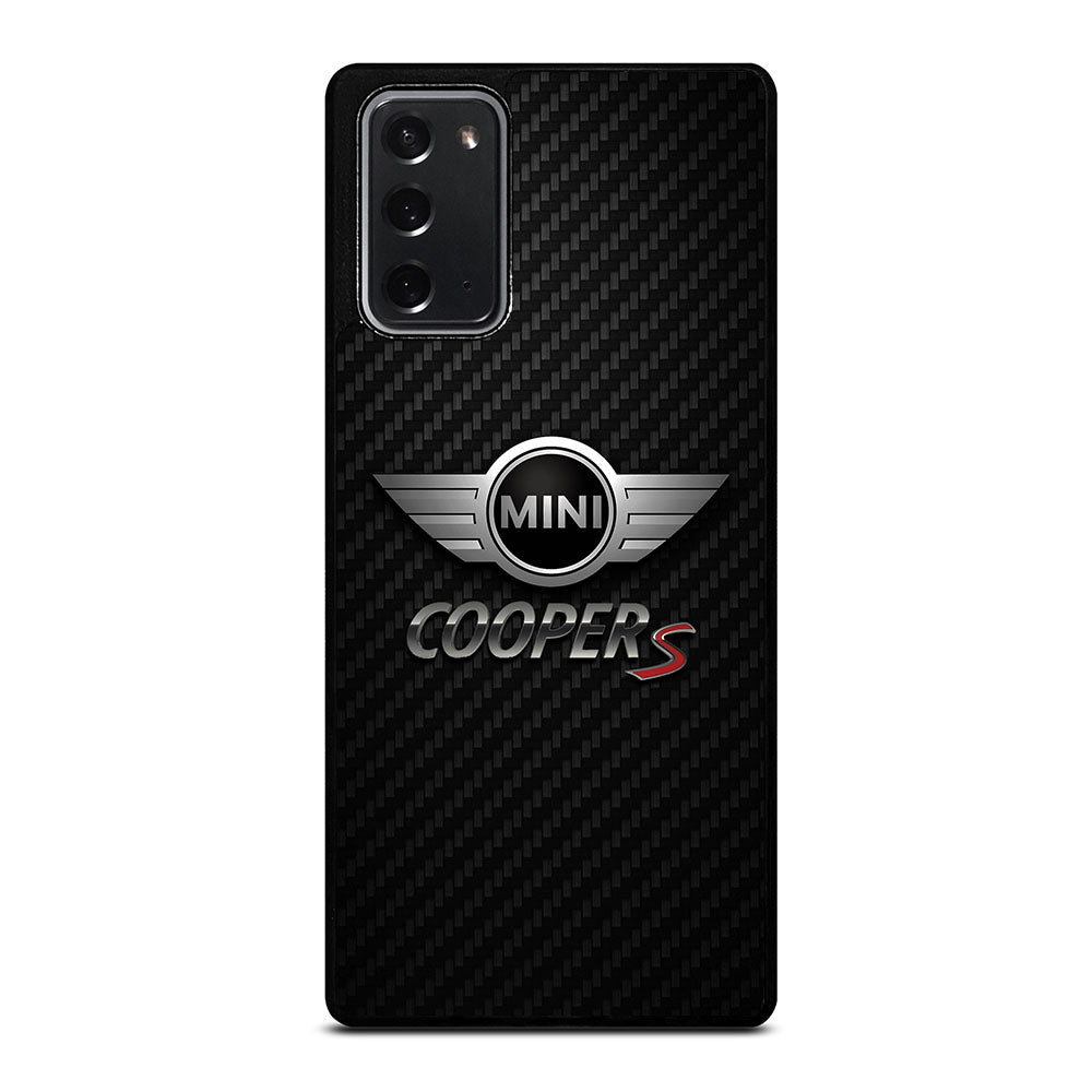 MINI COOPER S CARBON LOGO Samsung Galaxy Note 20 Case Cover