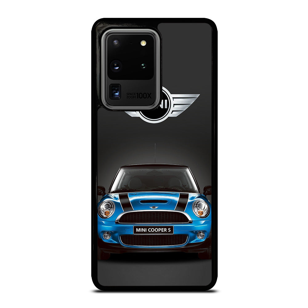 MINI COOPER BLUE CAR Samsung Galaxy S20 Ultra Case Cover