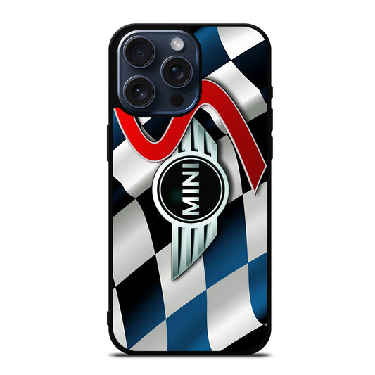 MINI COOPER FLAG iPhone 15 Pro Max Case Cover