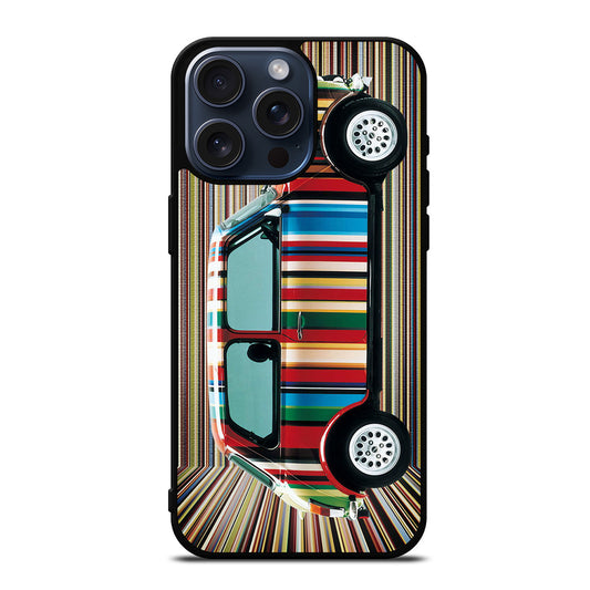 MINI COOPER PAUL SMITH 2 iPhone 15 Pro Max Case Cover