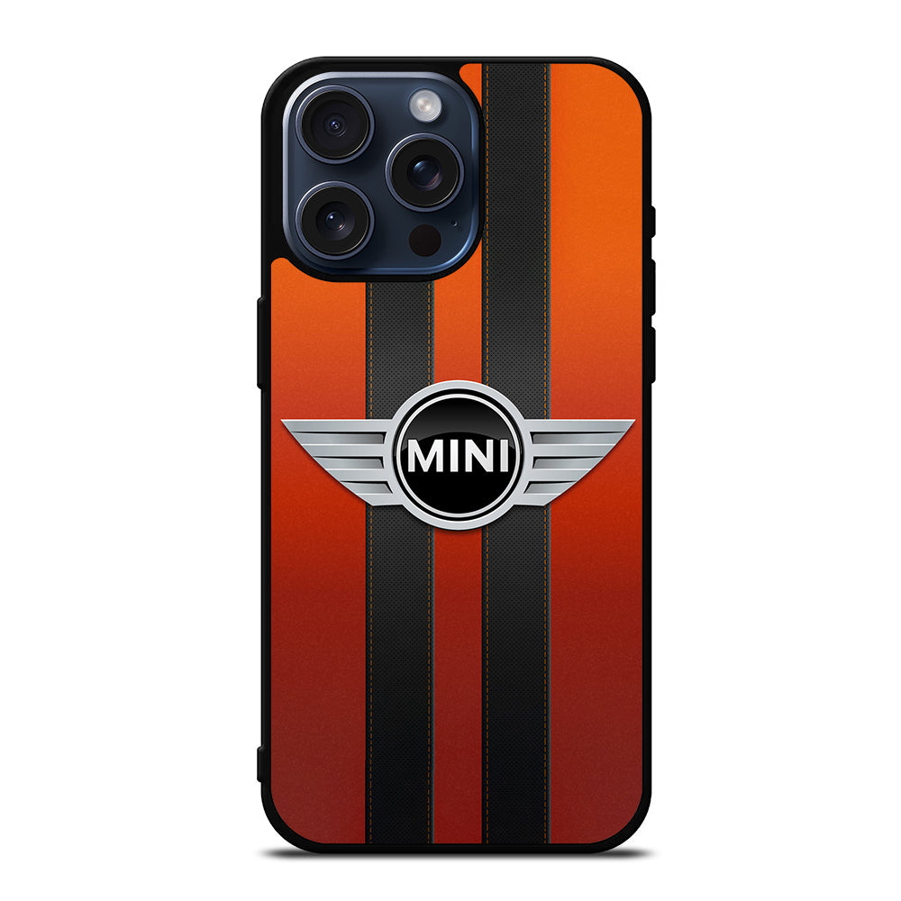 MINI COOPER STRIPE LOGO iPhone 15 Pro Max Case Cover