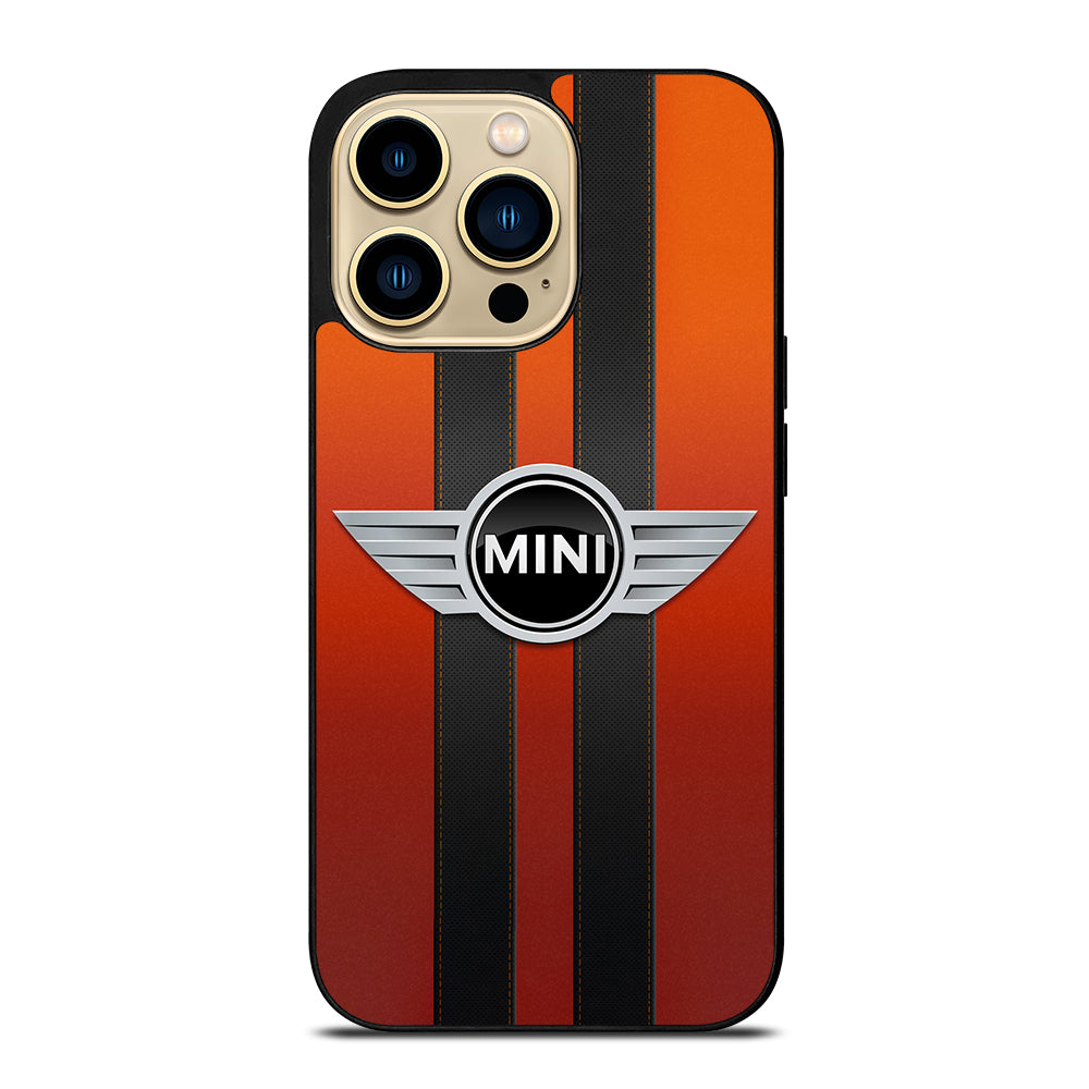 MINI COOPER STRIPE LOGO iPhone 14 Pro Max Case Cover