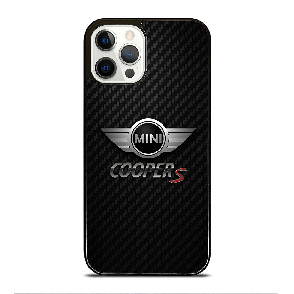 MINI COOPER S CARBON LOGO iPhone 12 Pro Case Cover