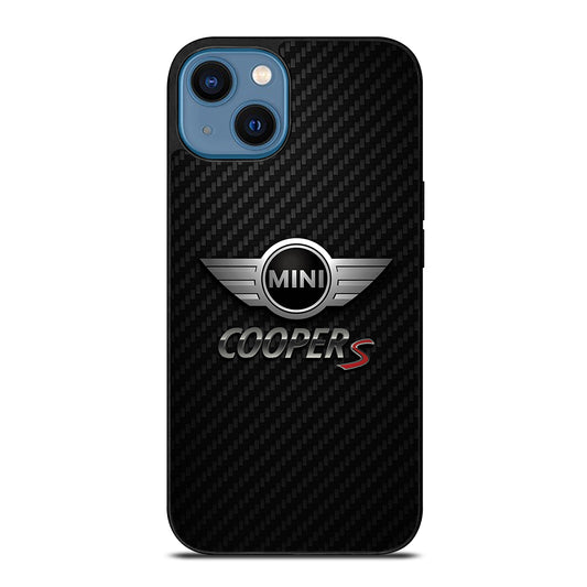MINI COOPER S CARBON LOGO iPhone 14 Case Cover