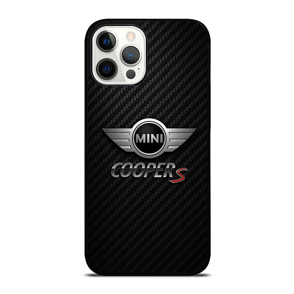MINI COOPER S CARBON LOGO iPhone 12 Pro Max Case Cover