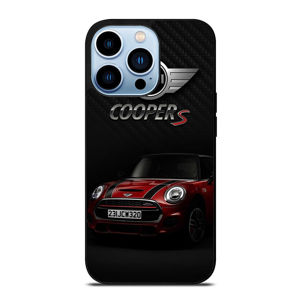MINI COOPER S RED CAR iPhone 13 Pro Max Case Cover