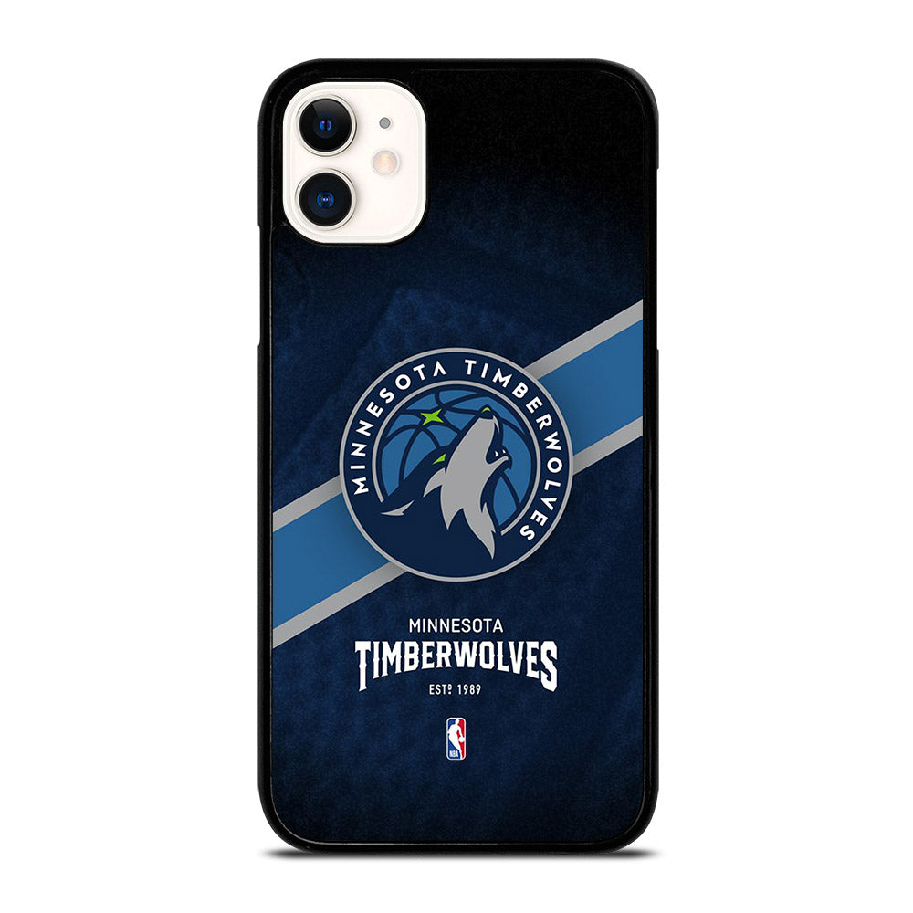 MINNESOTA TIMBERWOLVES NBA LOGO iPhone 11 Case Cover