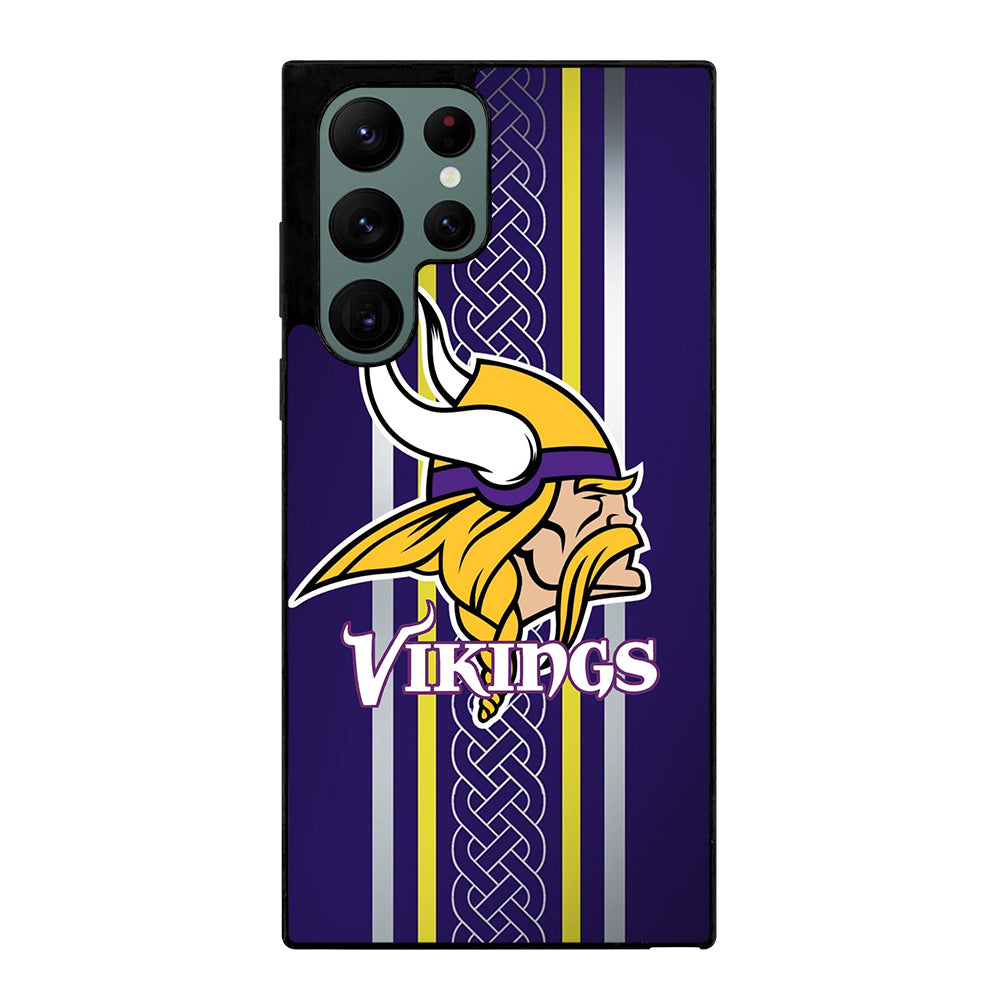 MINNESOTA VIKINGS NFL LOGO Samsung Galaxy S22 Ultra Case Cover