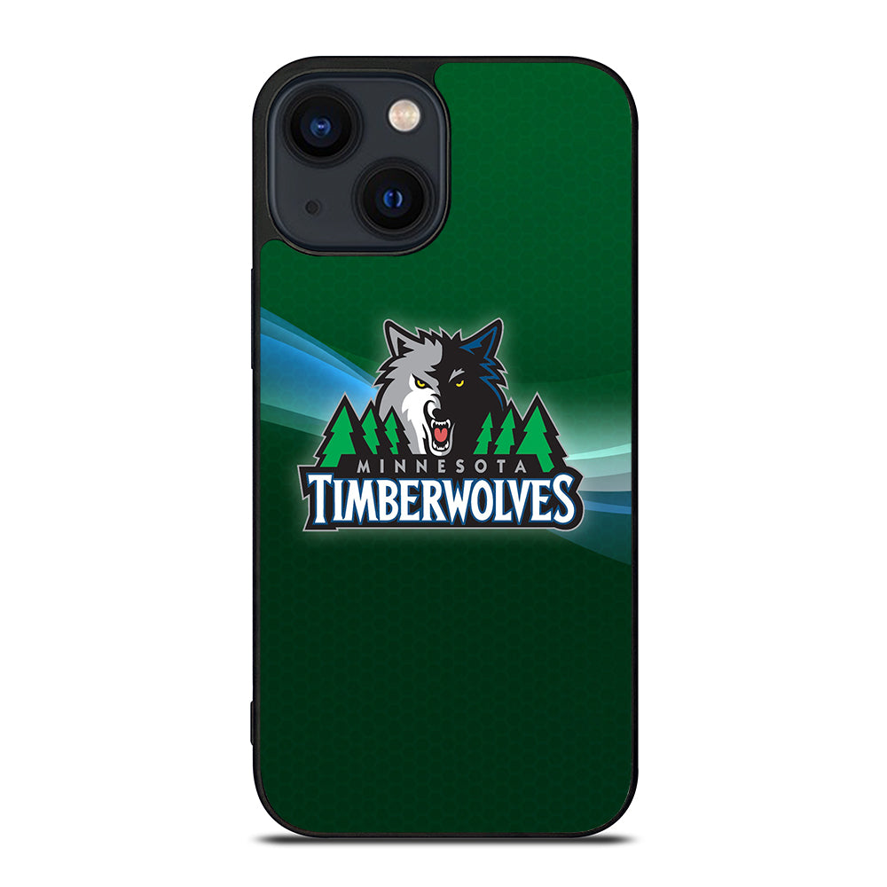MINNESOTA TIMBERWOLVES BASKETBALL 1 iPhone 14 Plus Case Cover