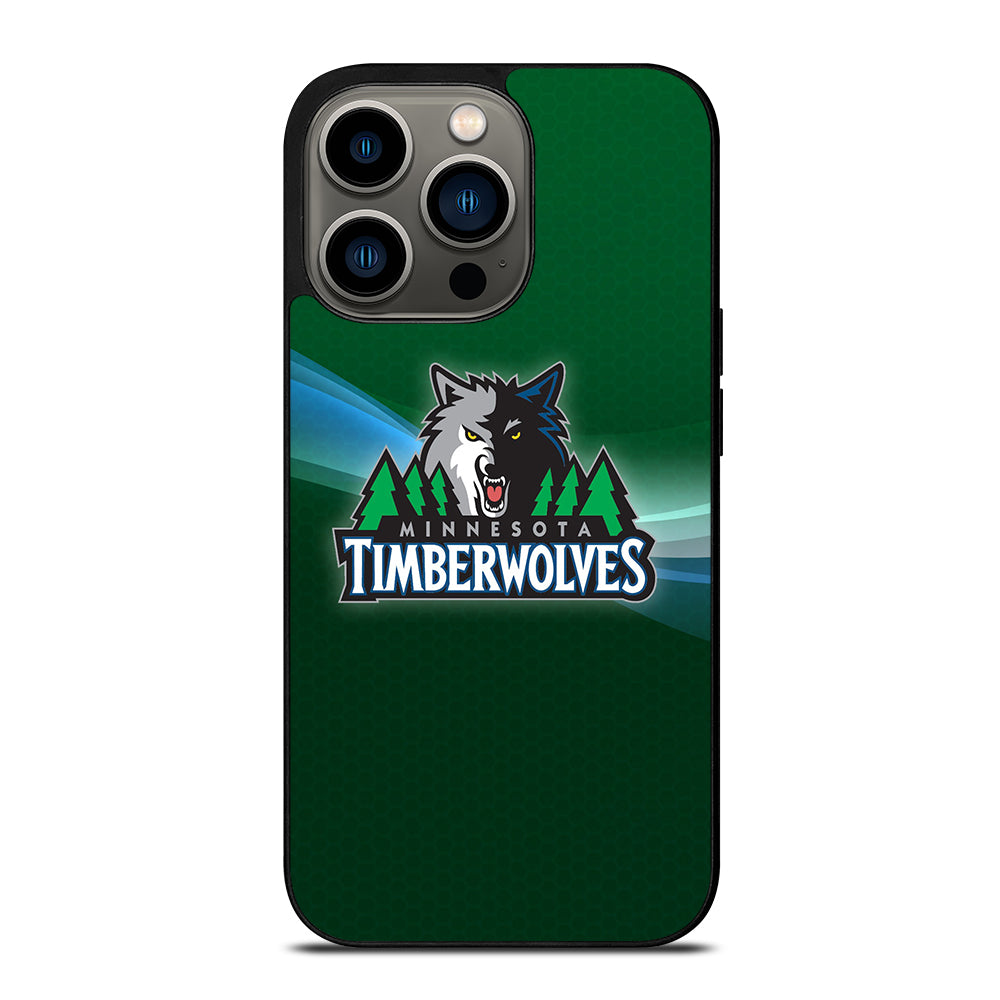 MINNESOTA TIMBERWOLVES BASKETBALL 1 iPhone 13 Pro Case Cover