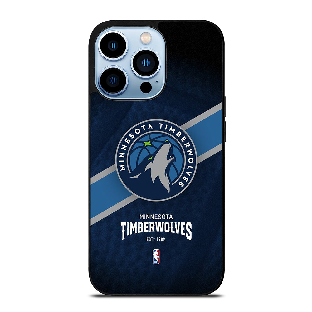 MINNESOTA TIMBERWOLVES NBA LOGO iPhone 13 Pro Max Case Cover