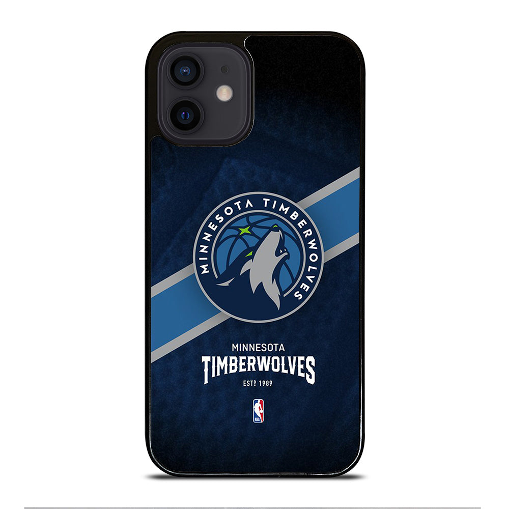 MINNESOTA TIMBERWOLVES NBA LOGO iPhone 12 Mini Case Cover