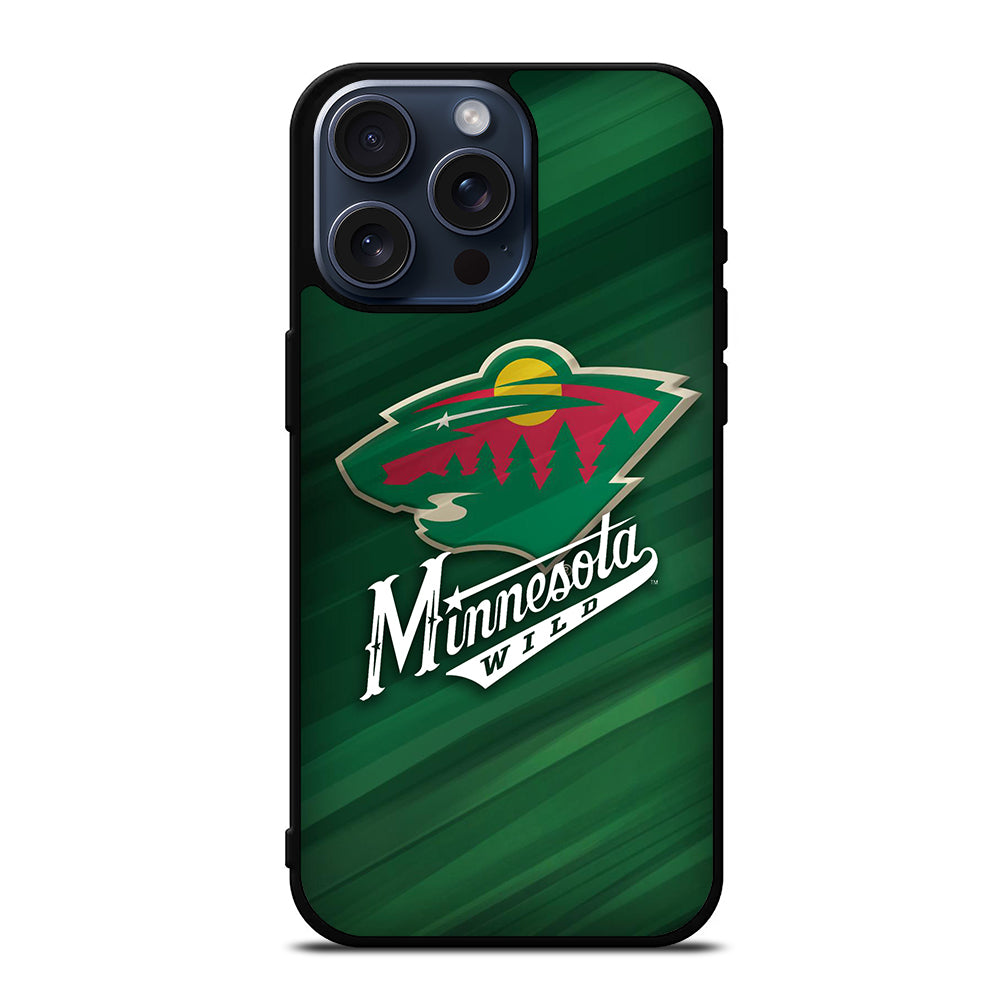 MINNESOTA WILD NHL LOGO 2 iPhone 15 Pro Max Case Cover