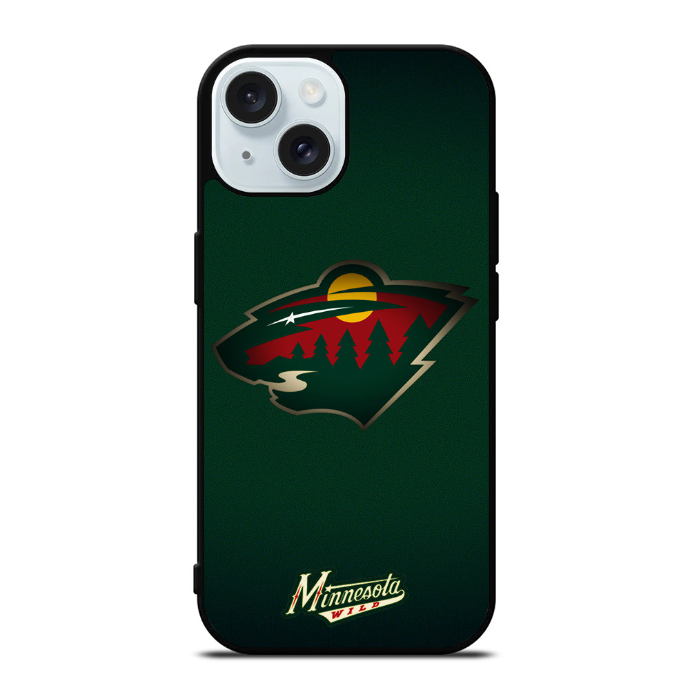 MINNESOTA WILD NHL LOGO 3 iPhone 15 Case Cover