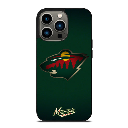 MINNESOTA WILD NHL LOGO 3 iPhone 13 Pro Case Cover