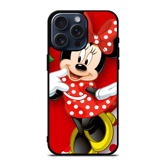 MINNIE MOUSE CARTOON iPhone 15 Pro Max Case Cover